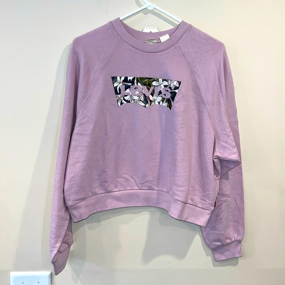 🔥Levi's Women's Purple Sweatshirt🔥 - Picture 1 of 5